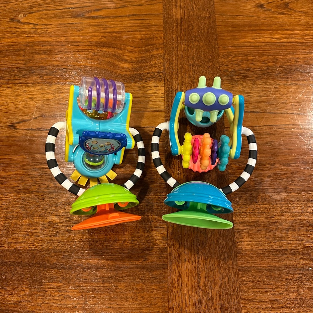 Sassy Baby Suction Cup Toys, High Chair Toys - Picture 2 of 4